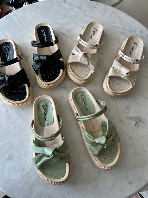 Sweet Bowknot Sandals